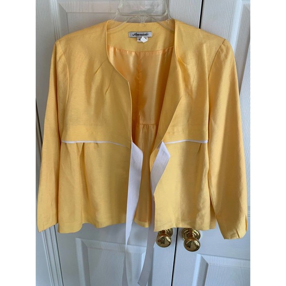 Jacket, spring/summer, Linen/rayon - Picture 1 of 4
